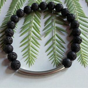 Lava Rock Bracelet